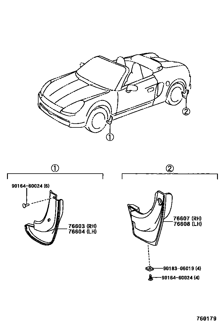 Parts diagram