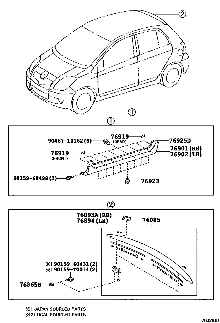 Parts diagram