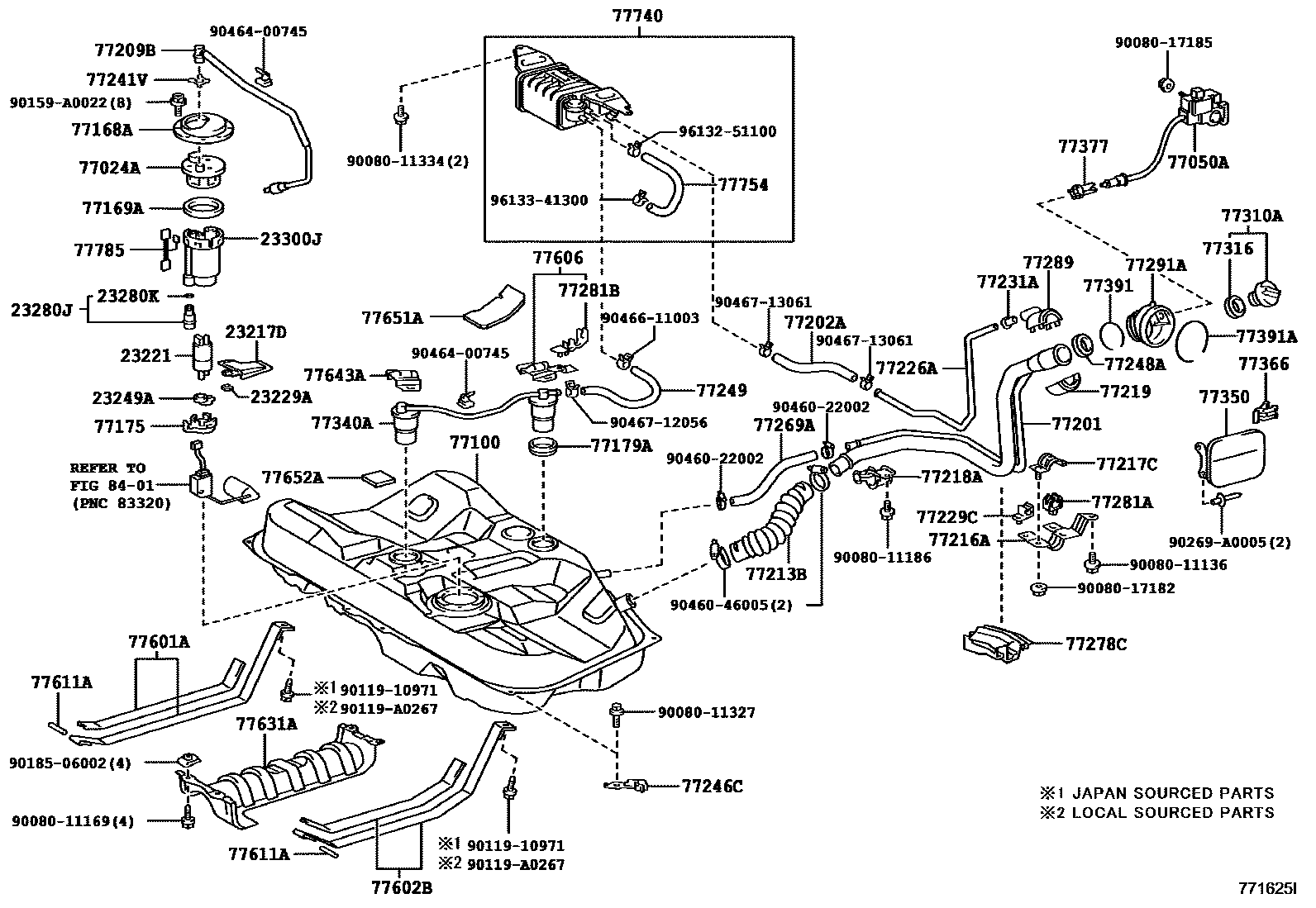 Parts diagram
