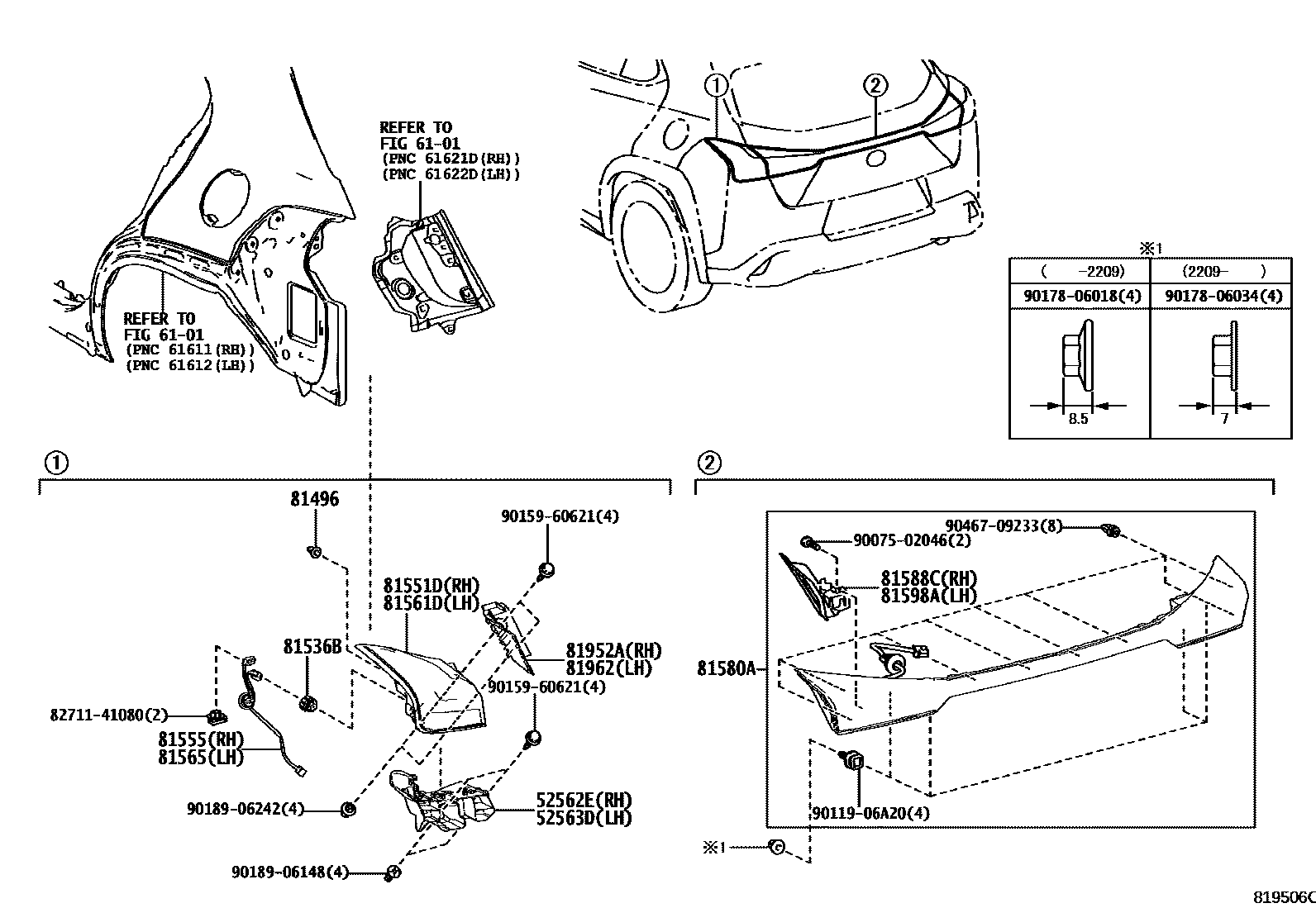 Parts diagram