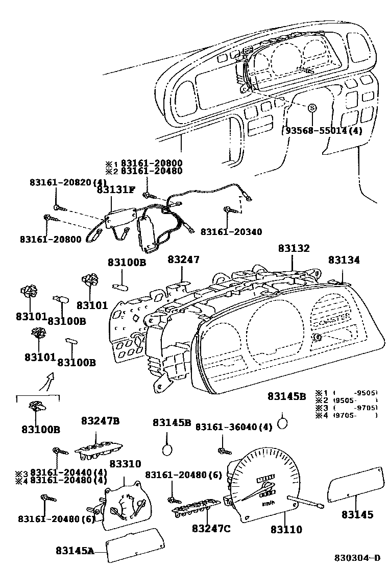 Parts diagram