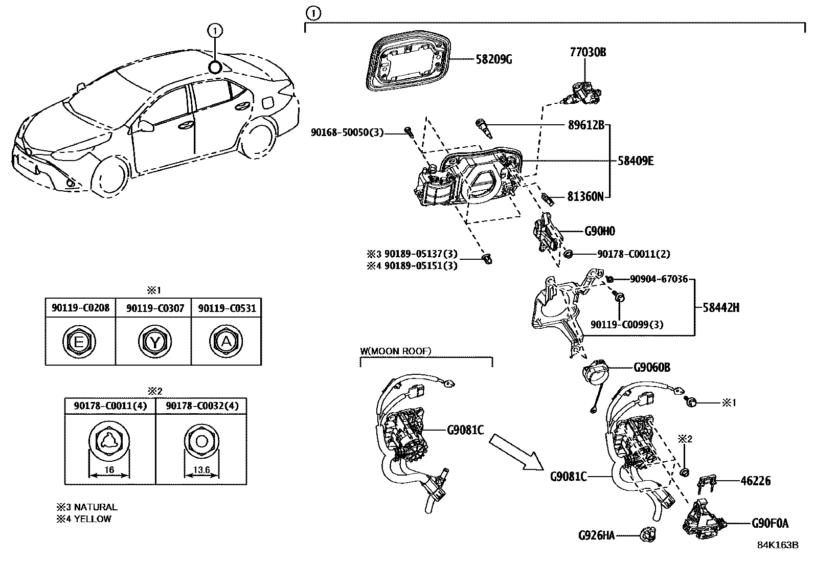 Parts diagram
