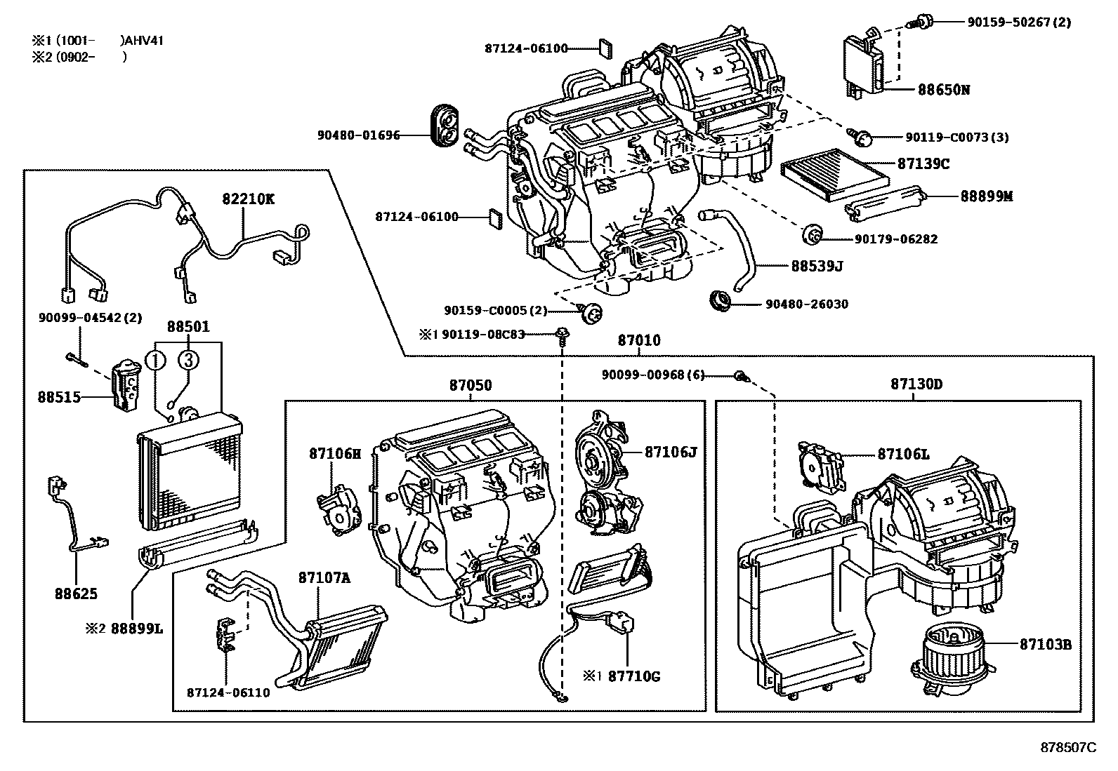 Parts diagram