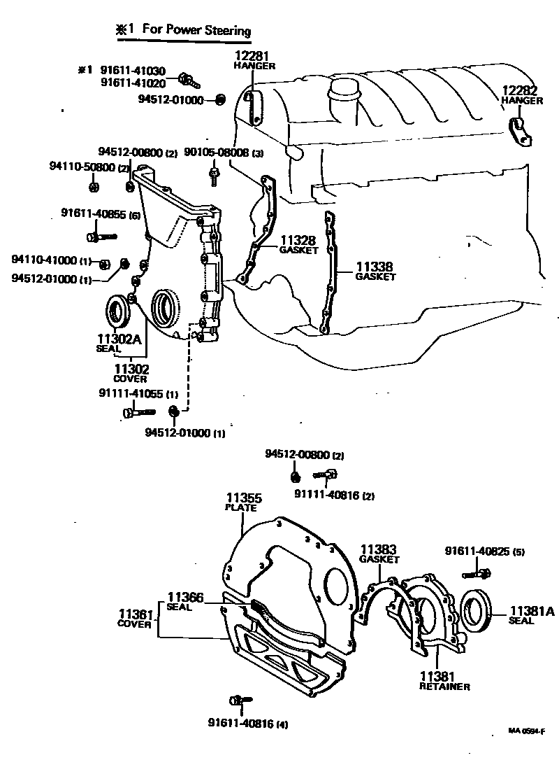Parts diagram
