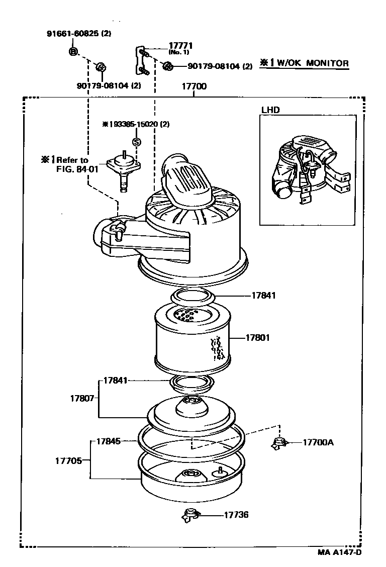 Parts diagram