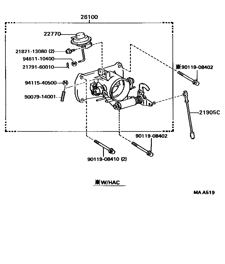 Parts diagram