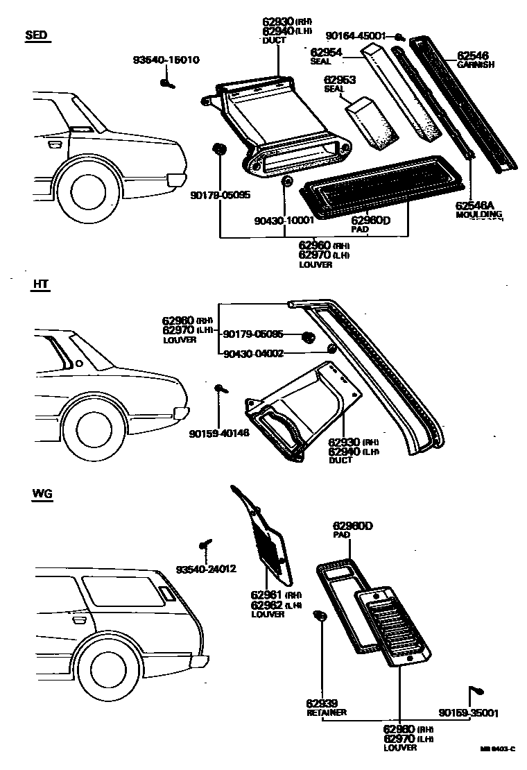 Parts diagram