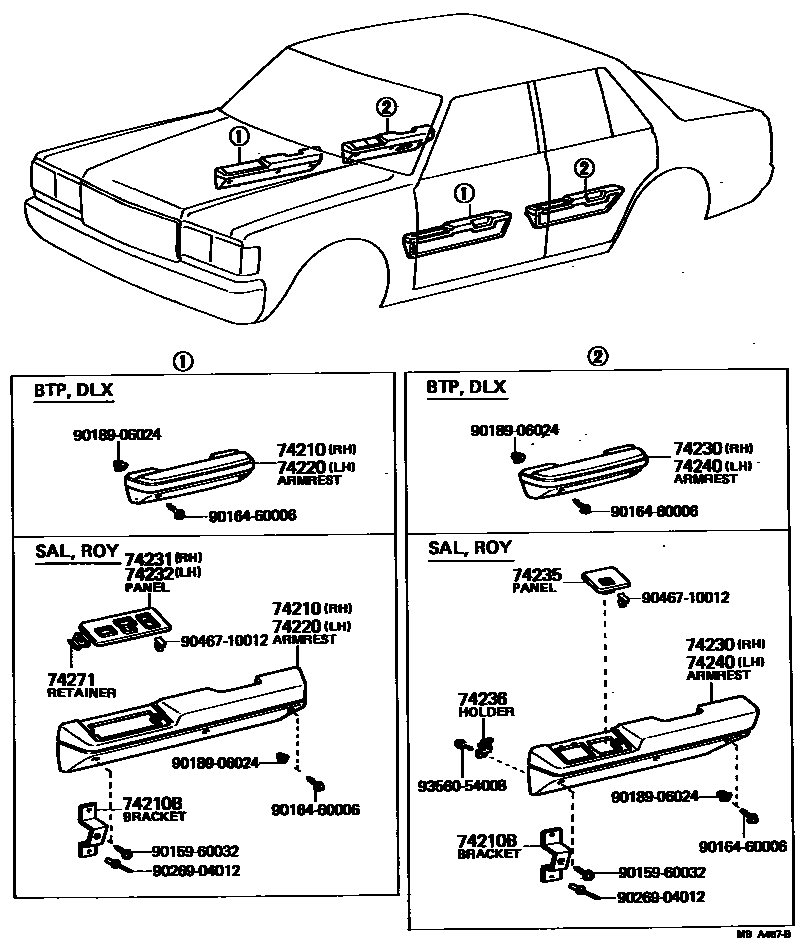 Parts diagram