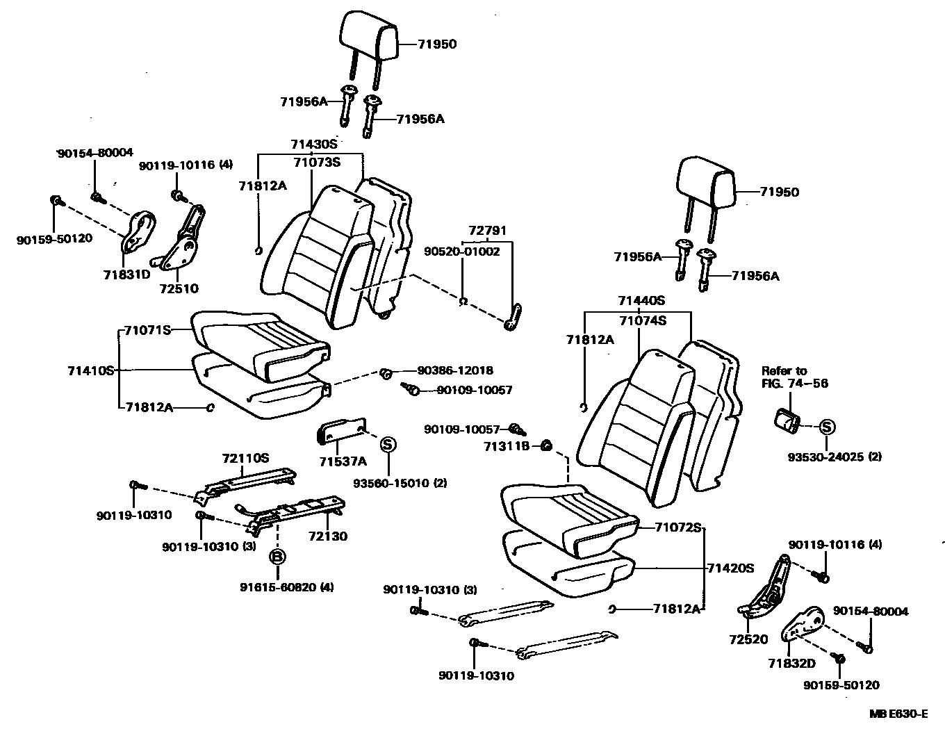 Parts diagram