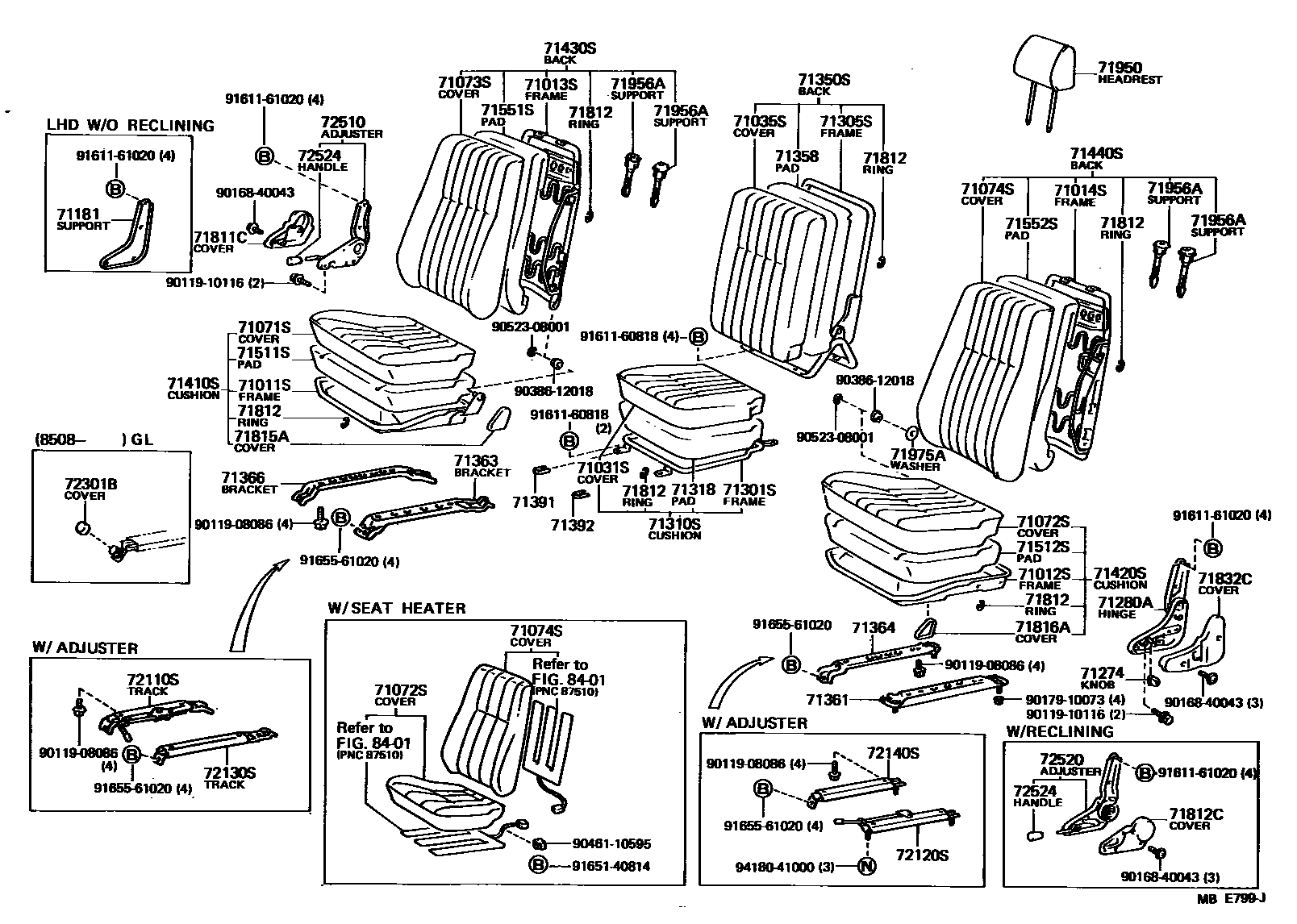 Parts diagram