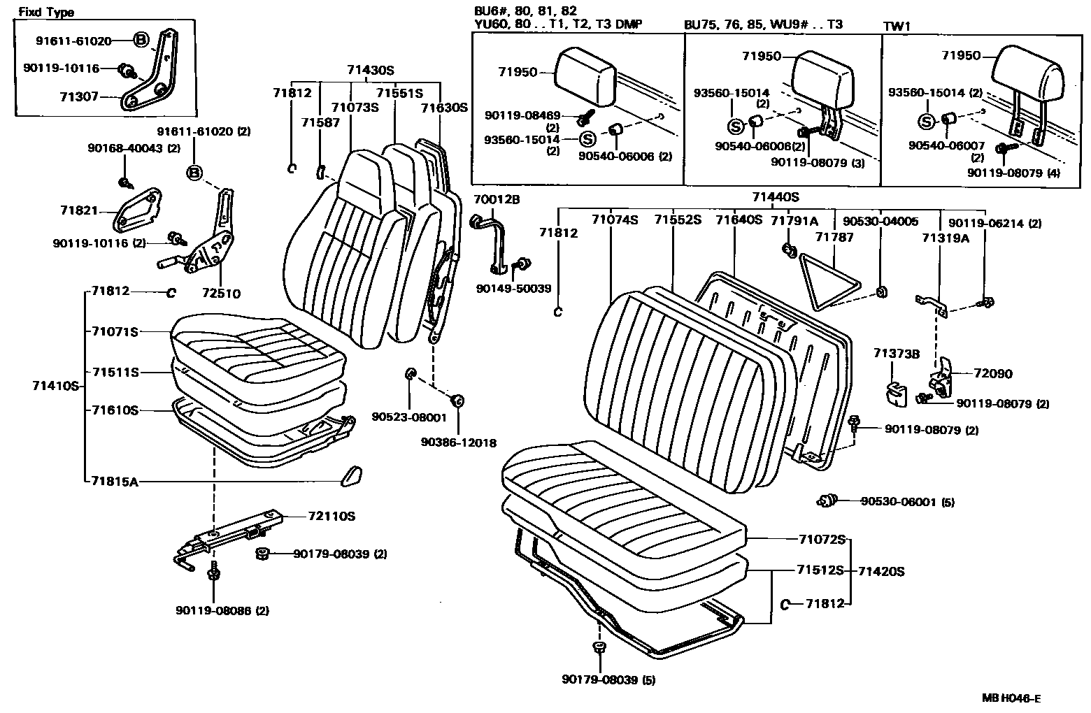 Parts diagram