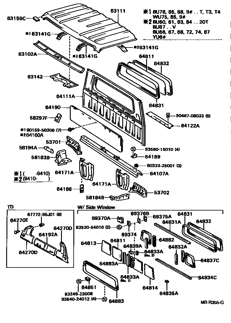 Parts diagram