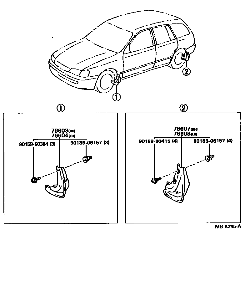 Parts diagram