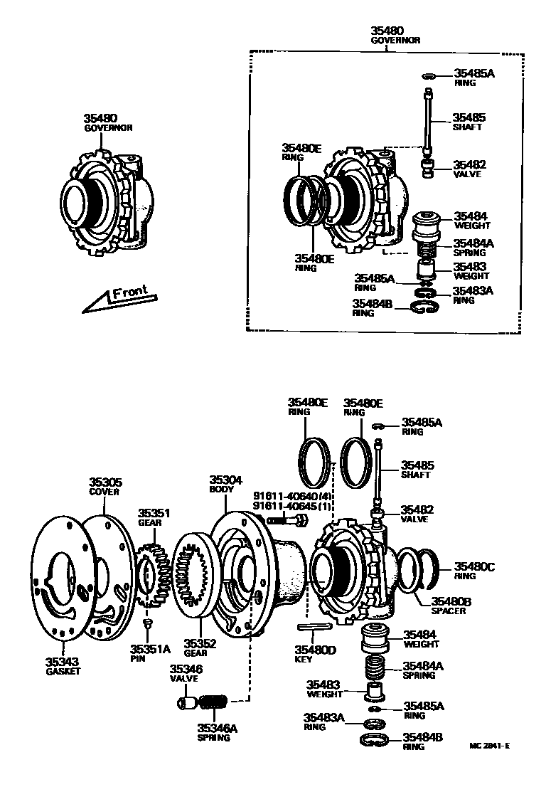 Parts diagram