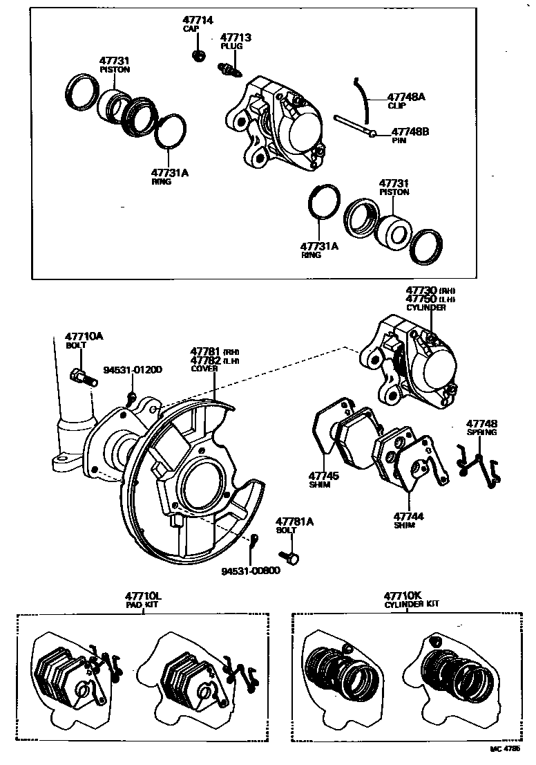 Parts diagram