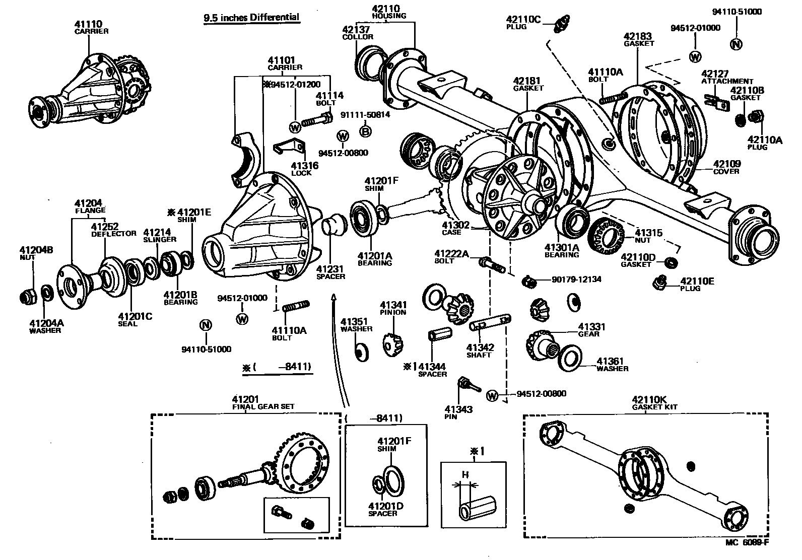Parts diagram