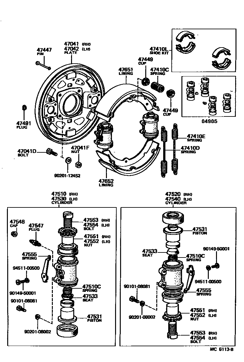 Parts diagram