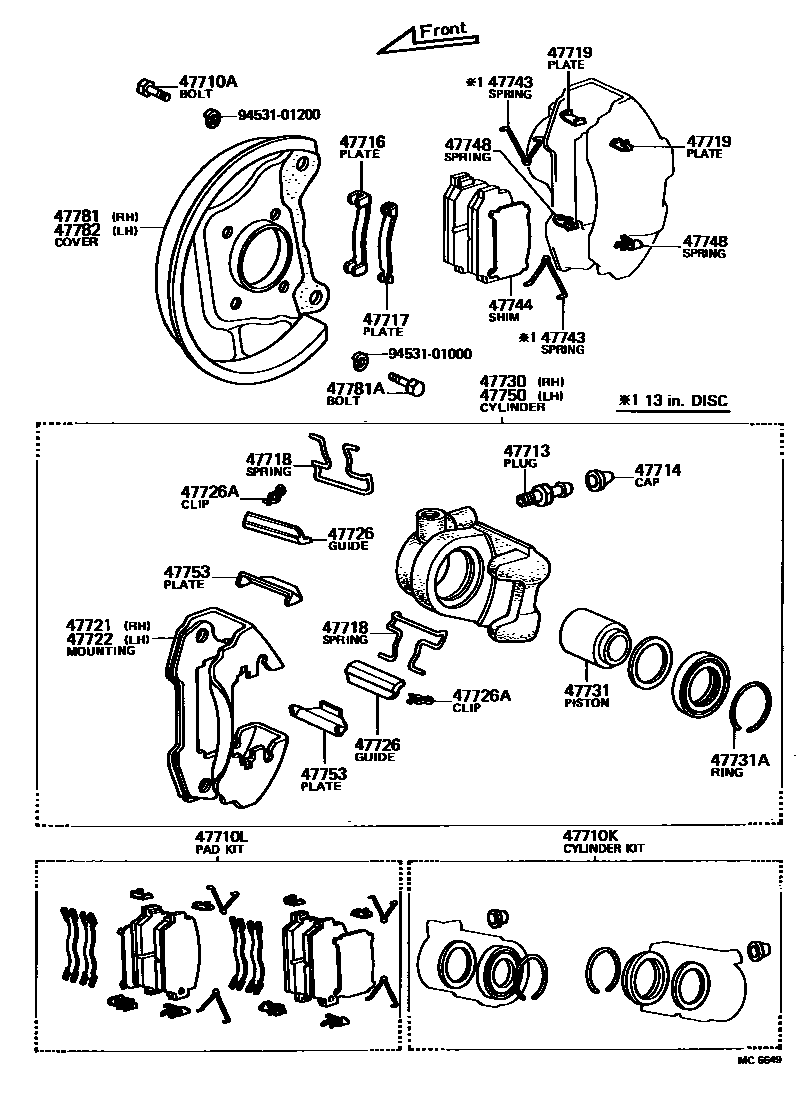 Parts diagram