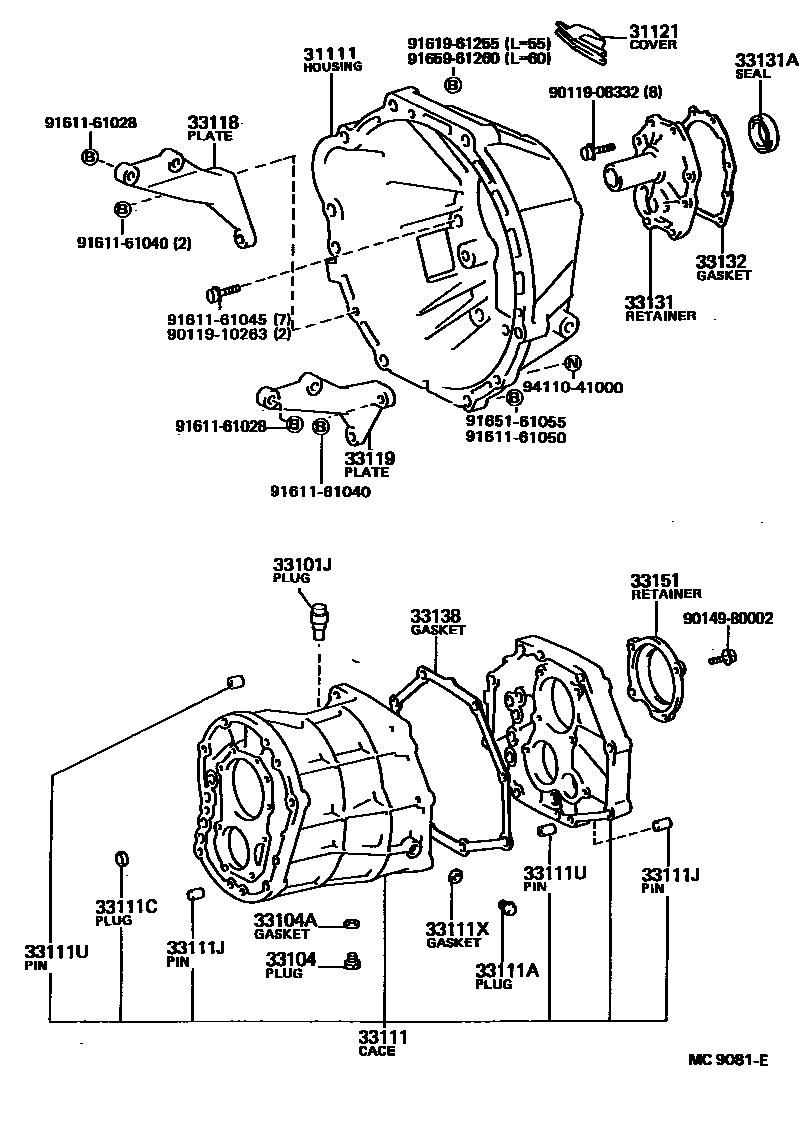 Parts diagram