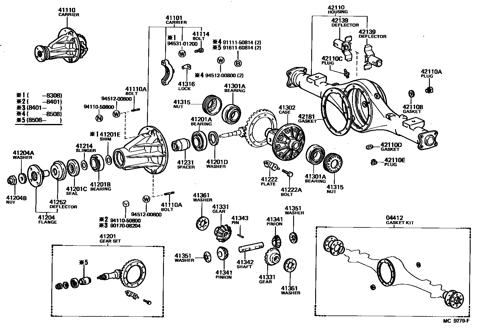 Parts diagram
