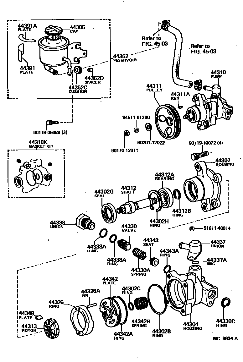 Parts diagram