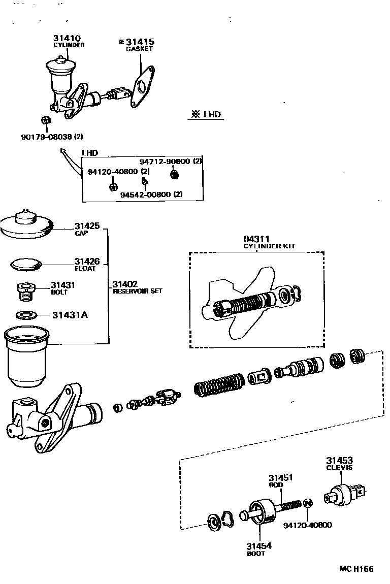 Parts diagram