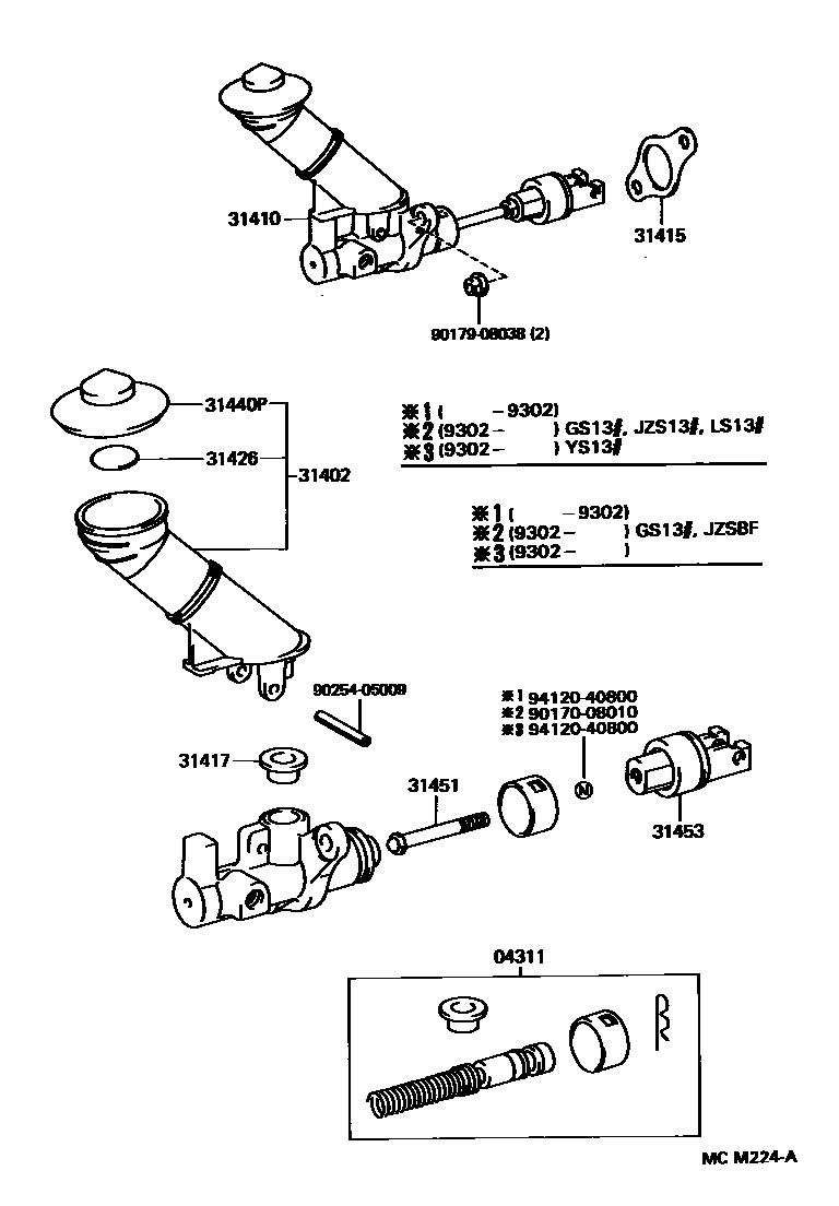 Parts diagram