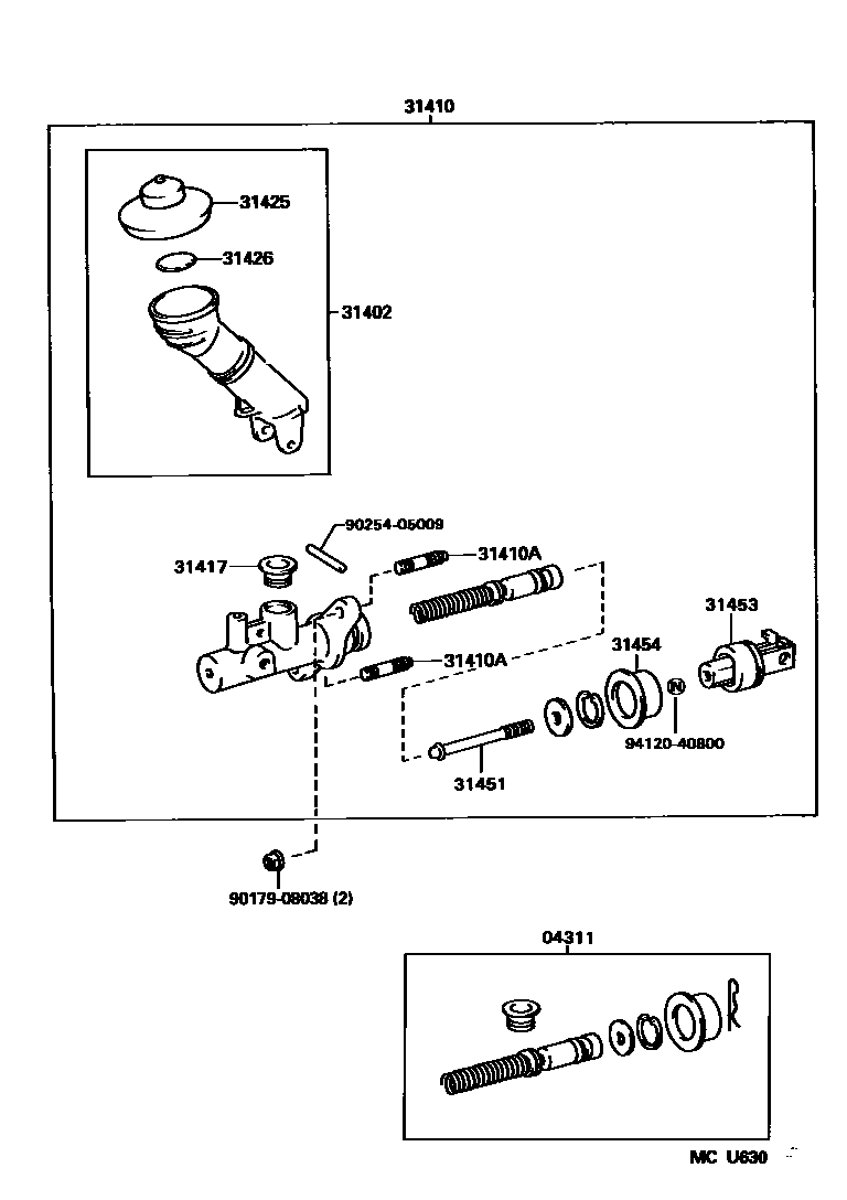 Parts diagram