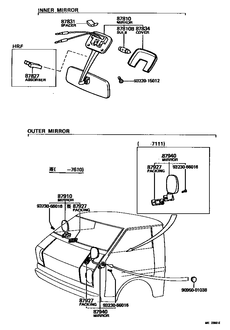 Parts diagram