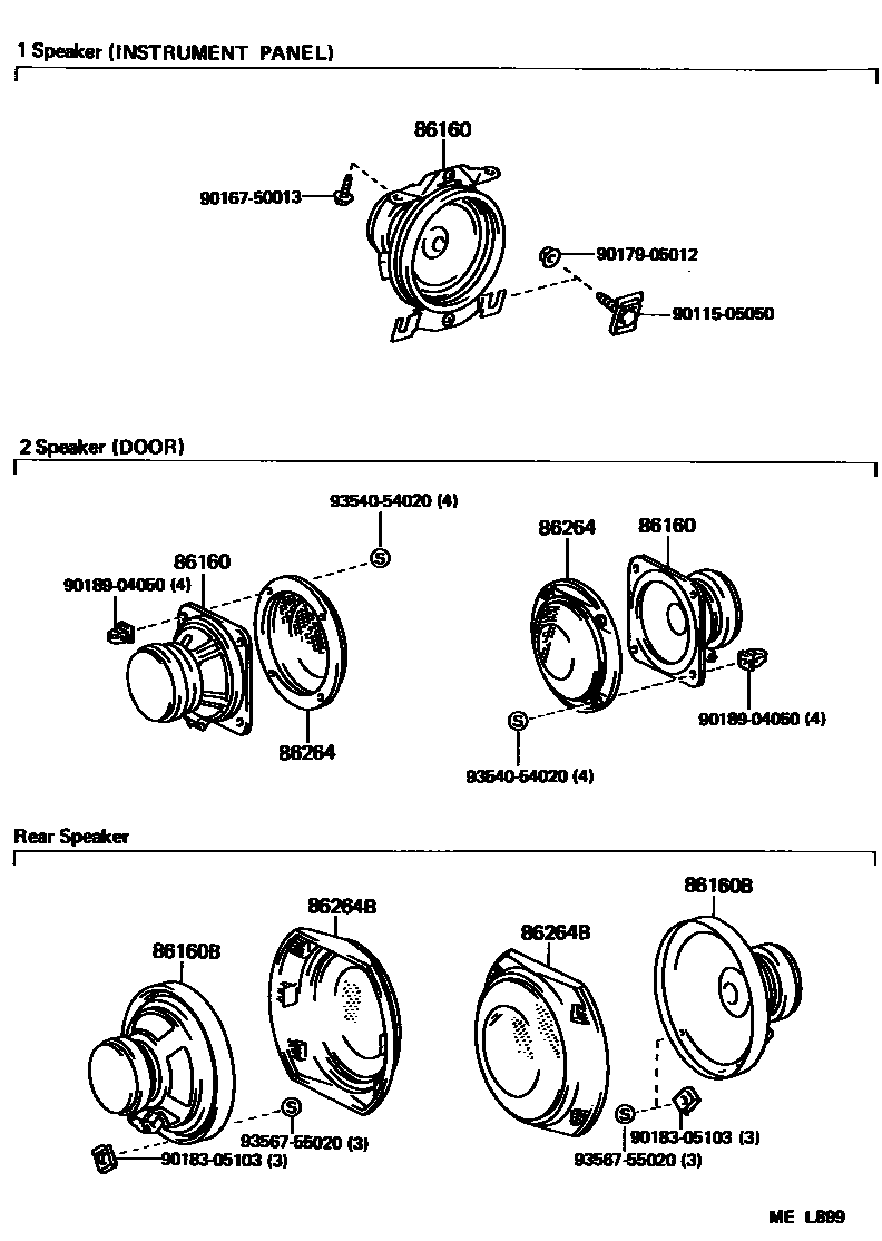 Parts diagram