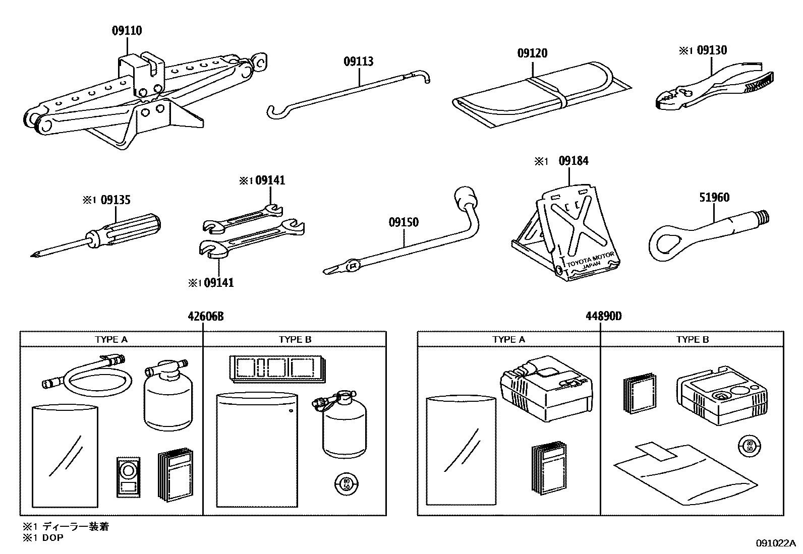 Parts diagram
