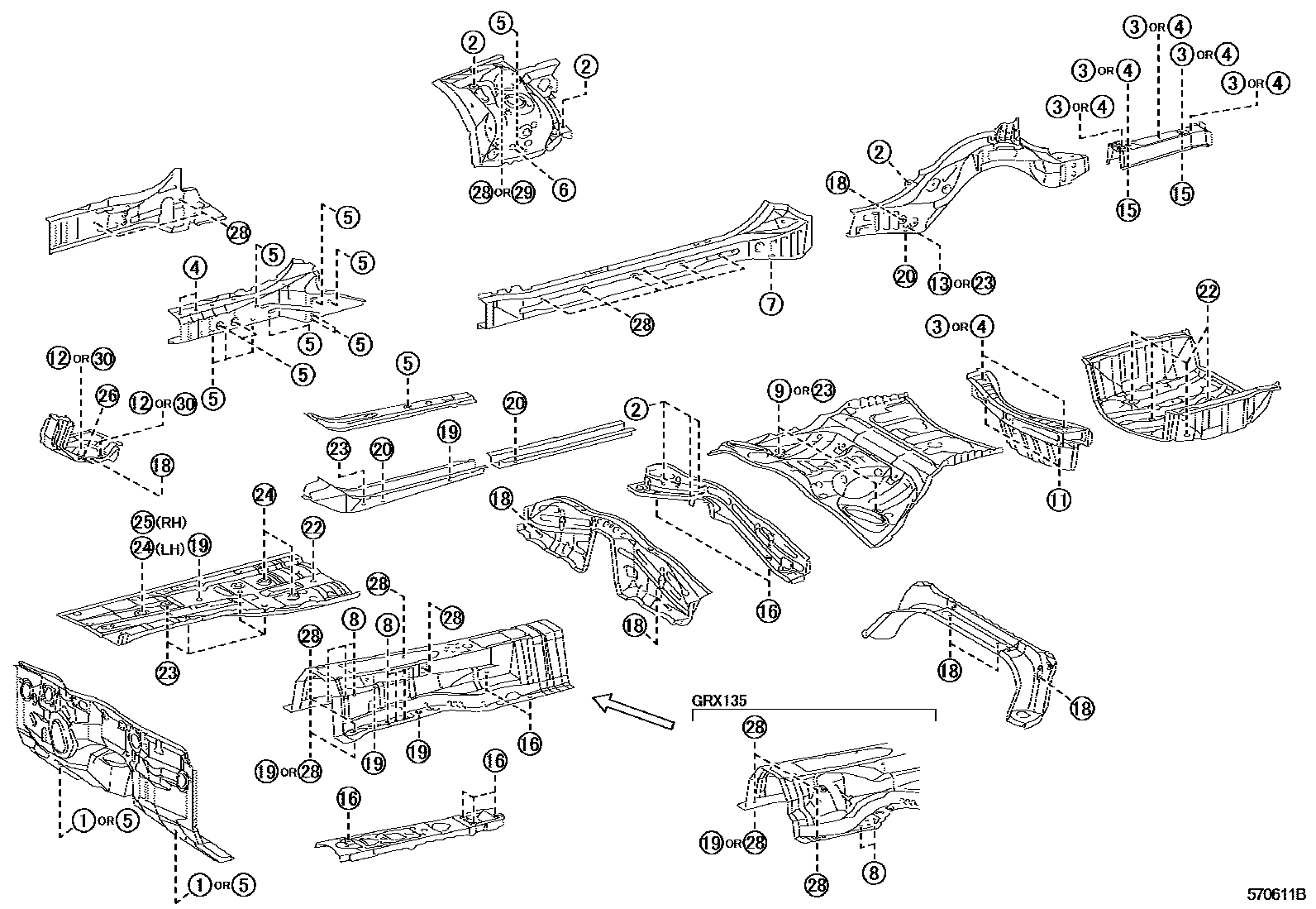 Parts diagram