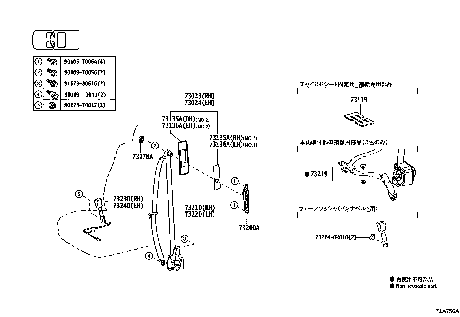 Parts diagram