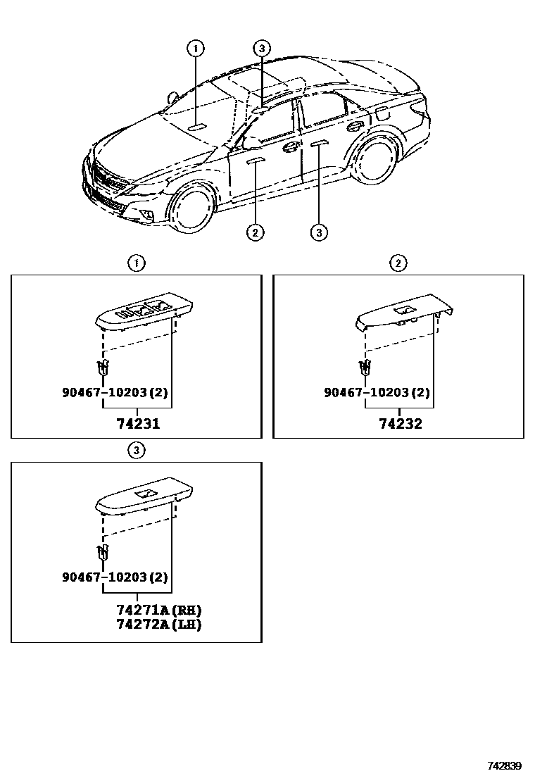Parts diagram