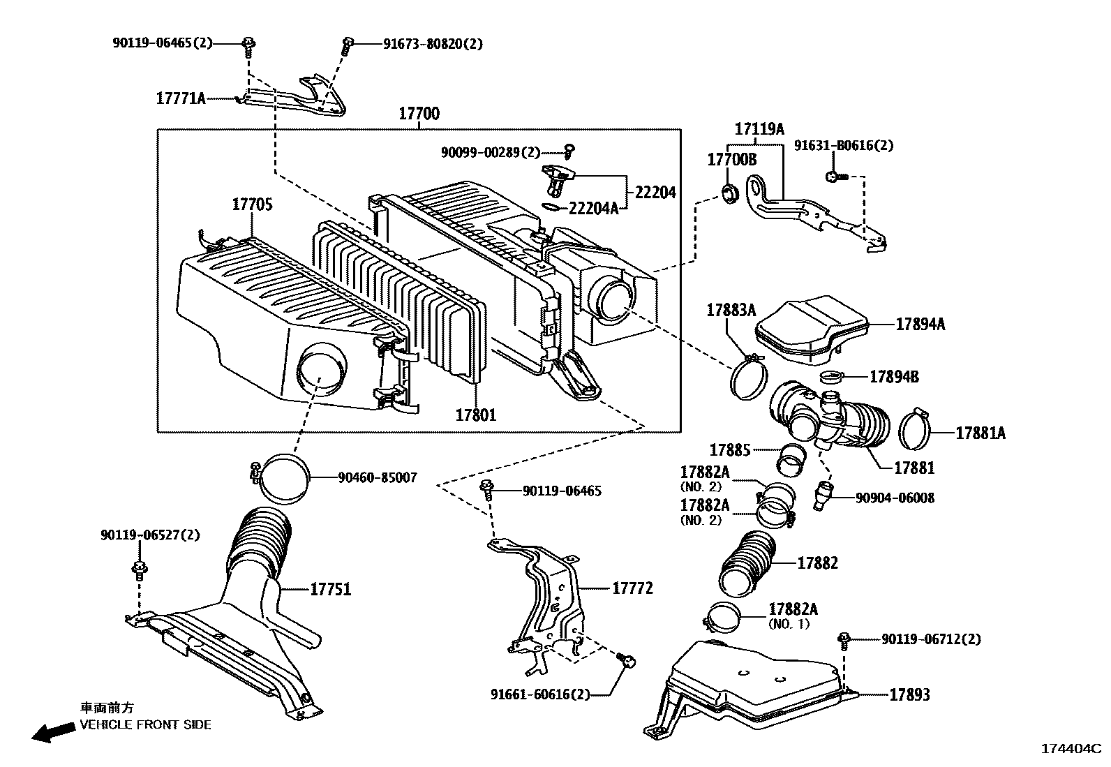 Parts diagram