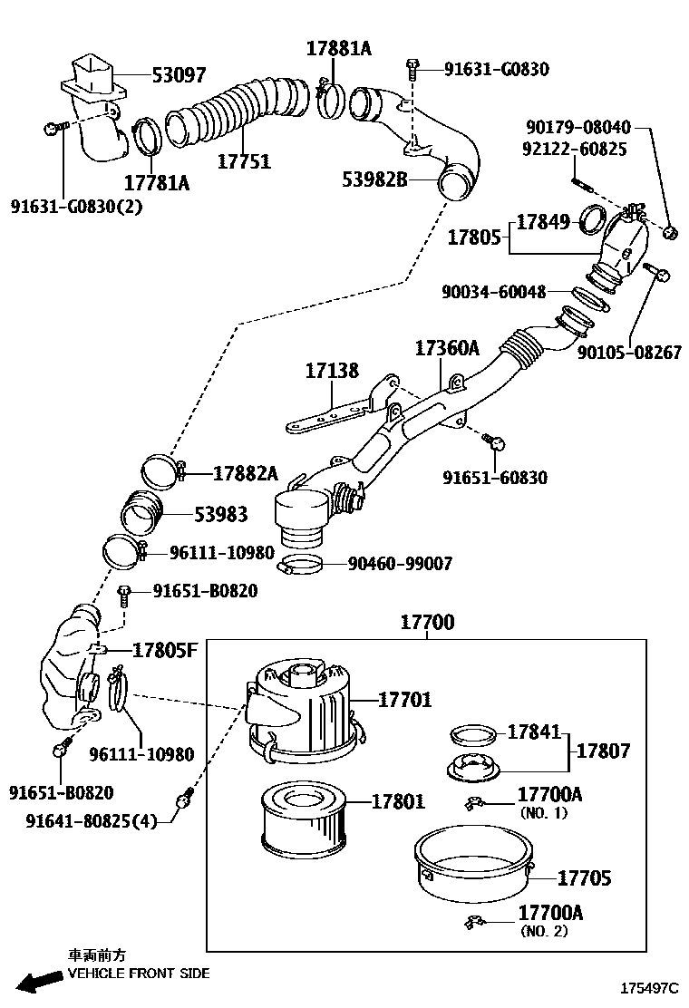 Parts diagram