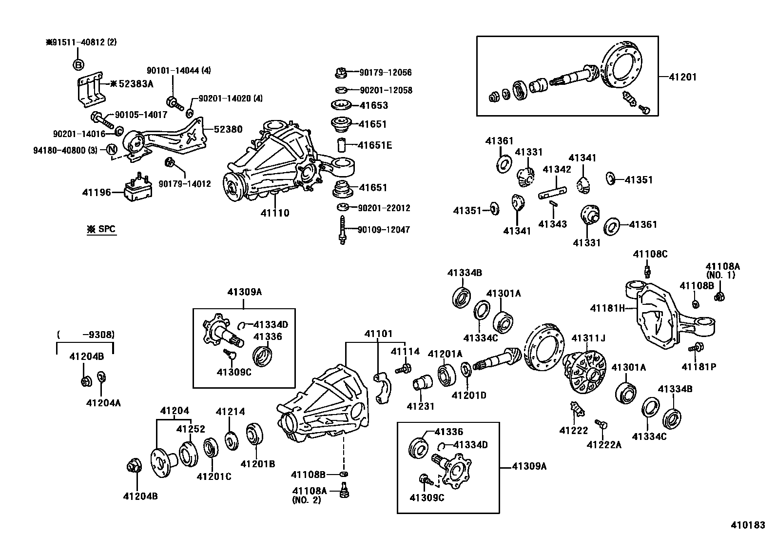 Parts diagram