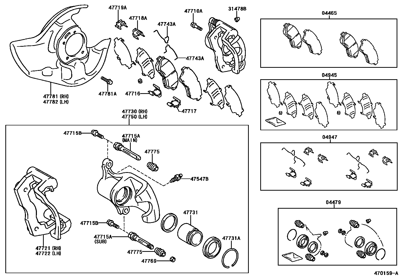 Parts diagram