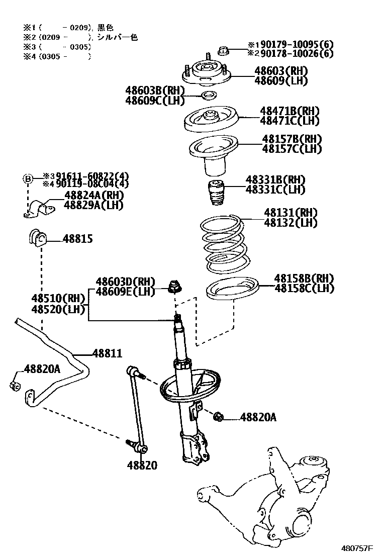 Parts diagram