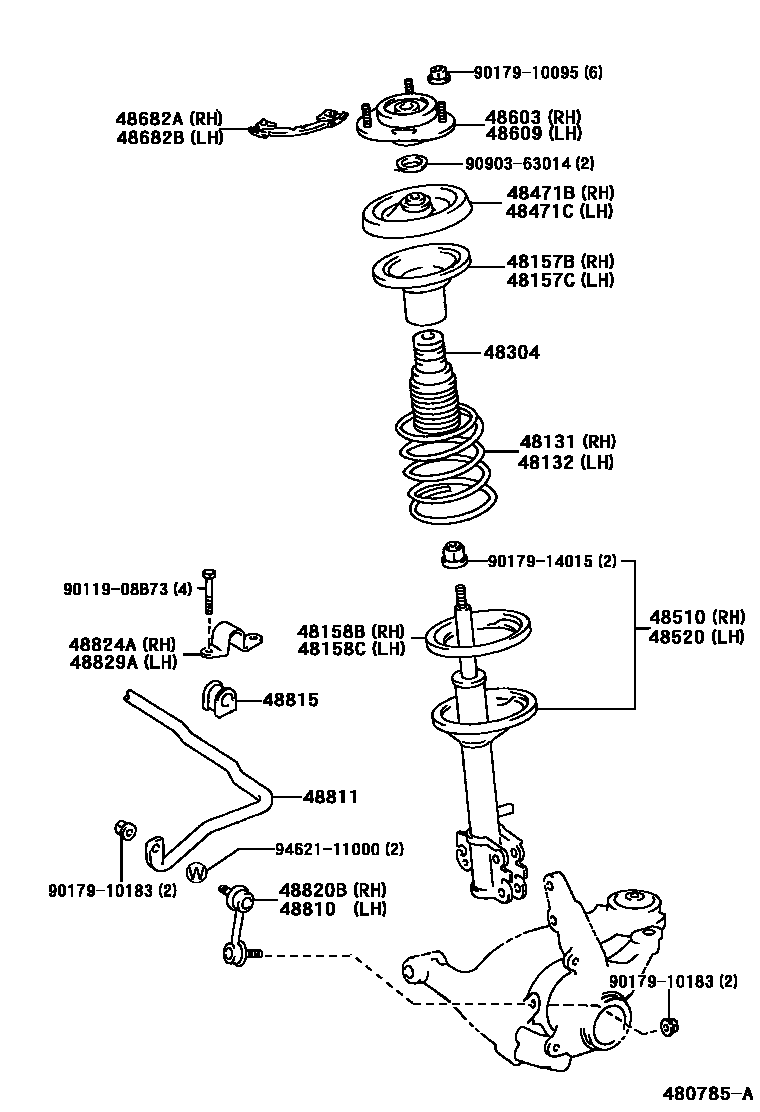 Parts diagram