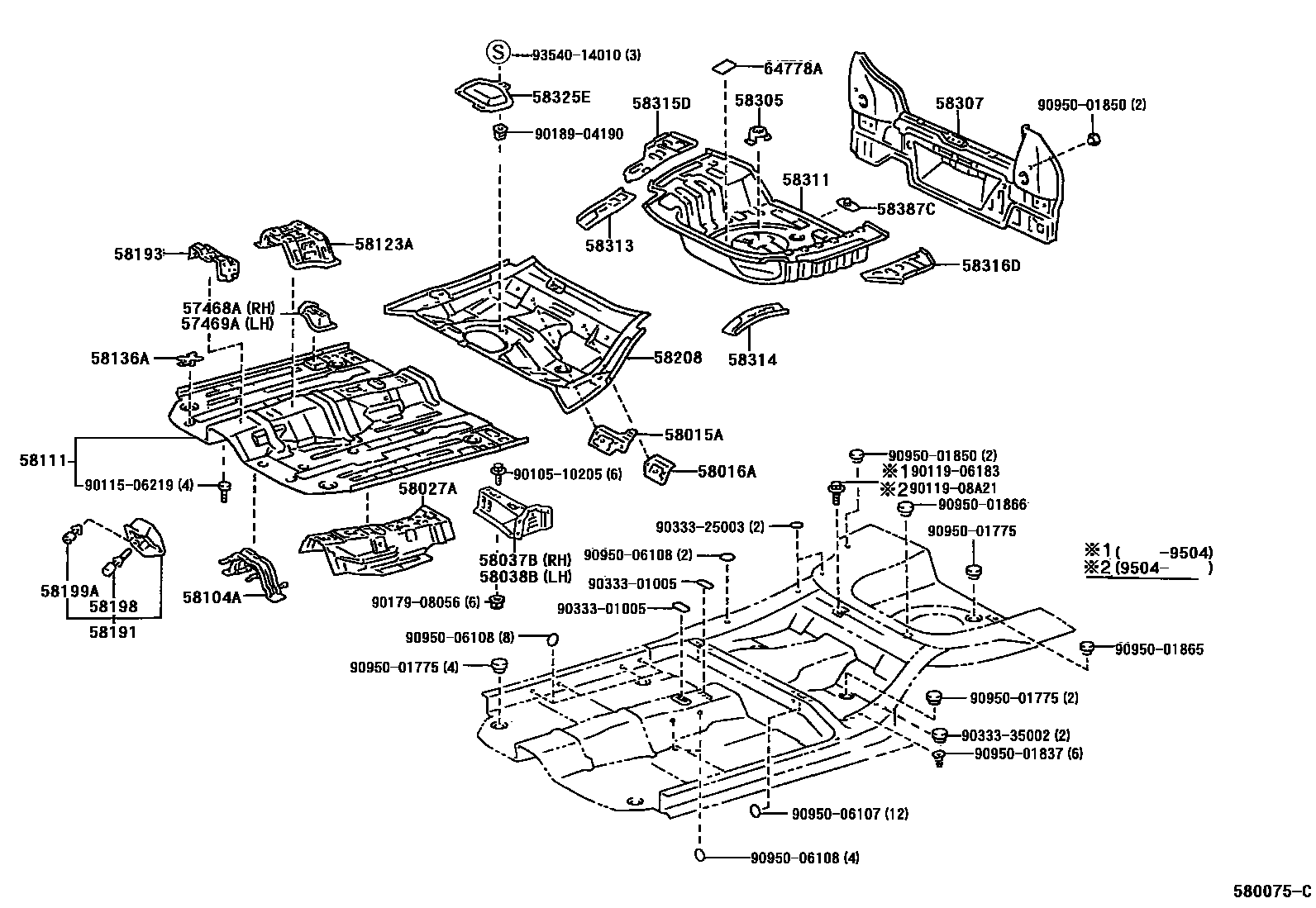 Parts diagram