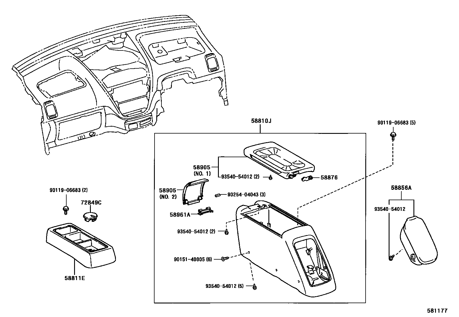 Parts diagram