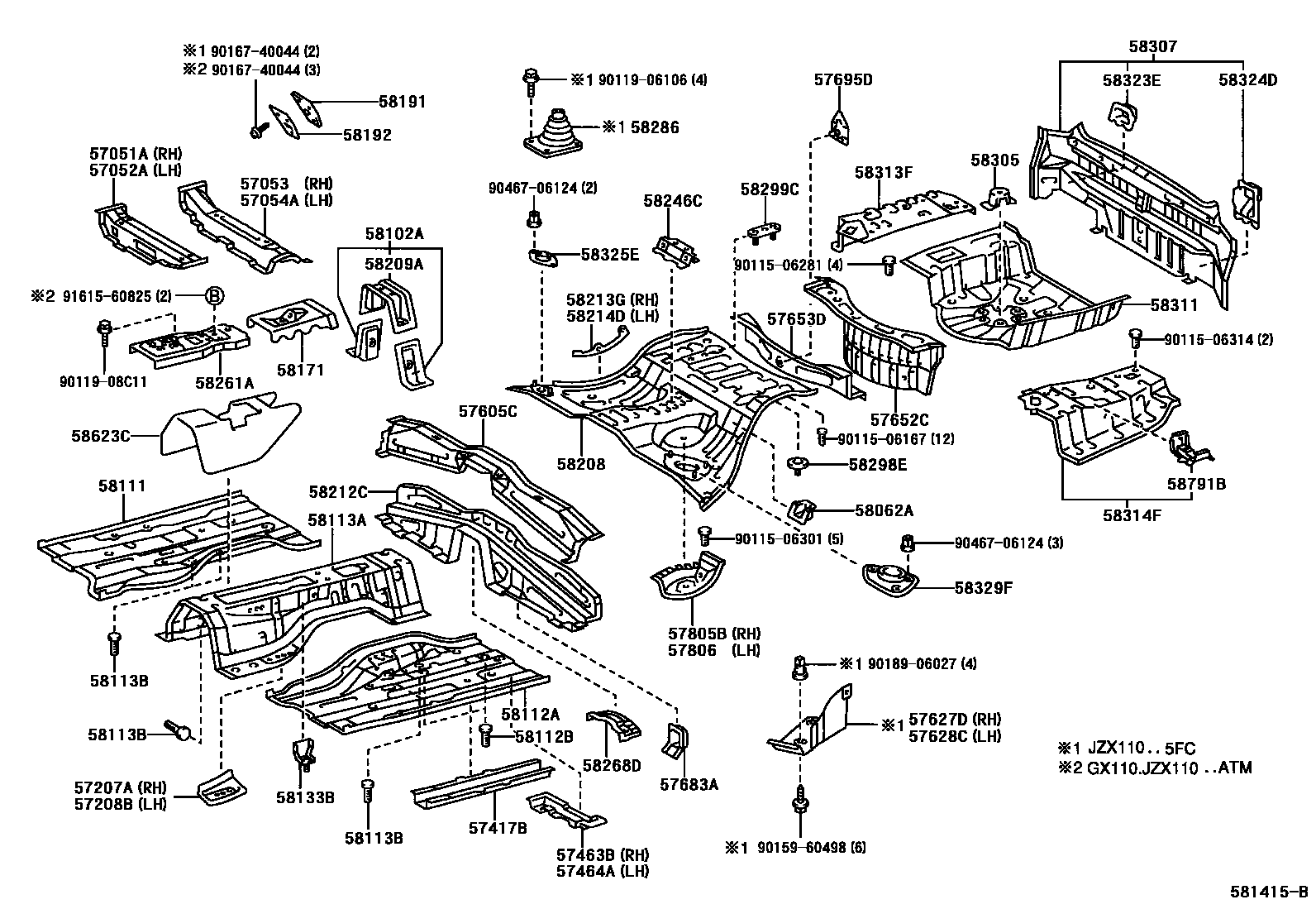 Parts diagram