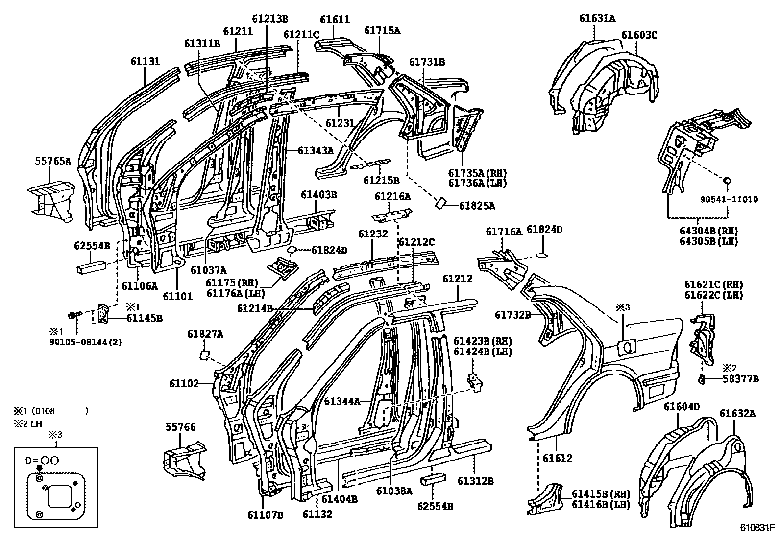 Parts diagram