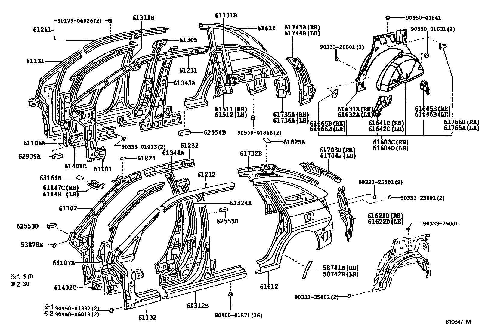 Parts diagram