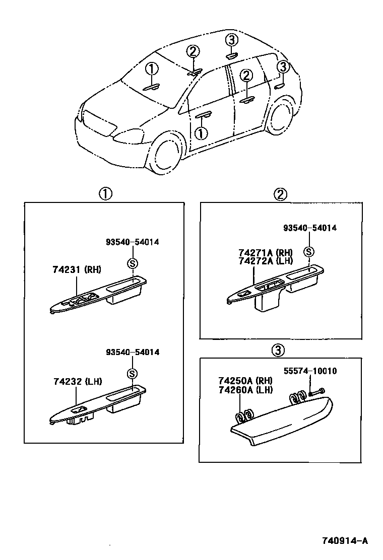 Parts diagram