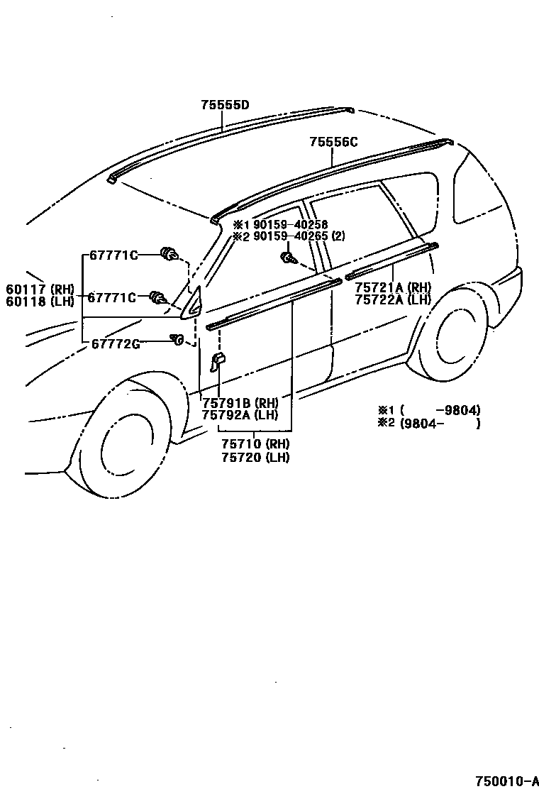 Parts diagram
