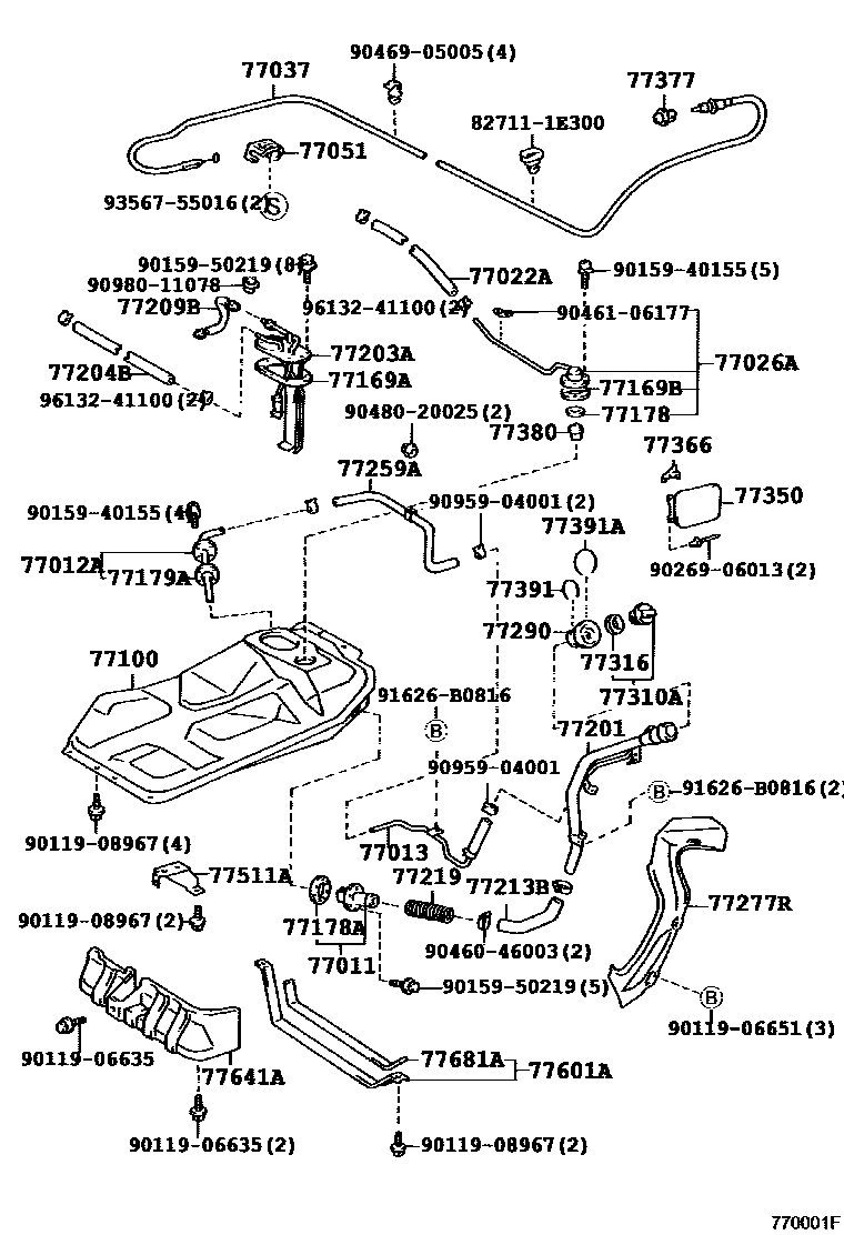 Parts diagram