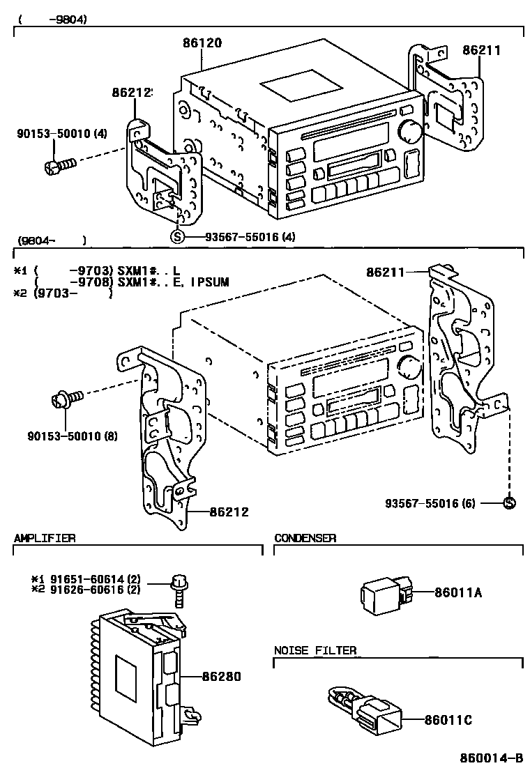 Parts diagram