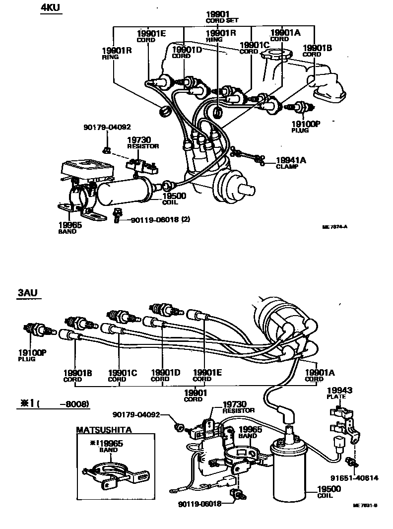 Parts diagram